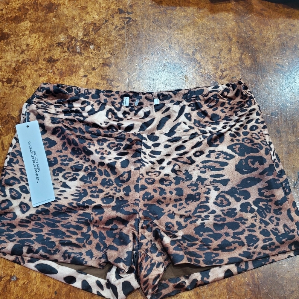 Princess Polly Animal Print Bike Shorts